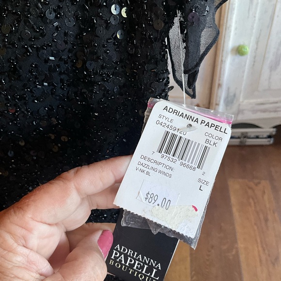 NWT Adrianna Papel large top - Picture 6 of 6